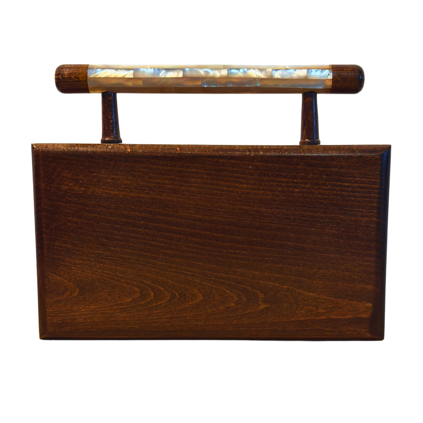 Yasmine – Bolso Damasquino de Lujo con Nácar y Forro de Brocado