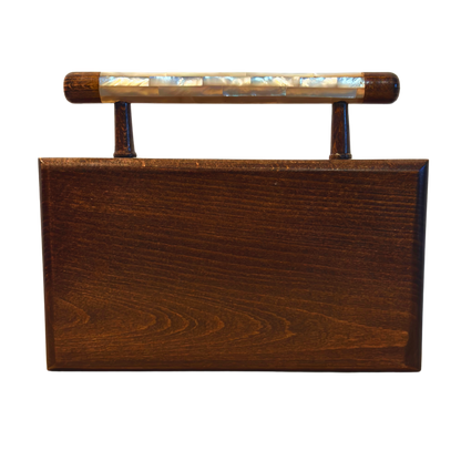 Falak – Pochette Damasquine de Luxe avec Nacre & Doublure en Brocart