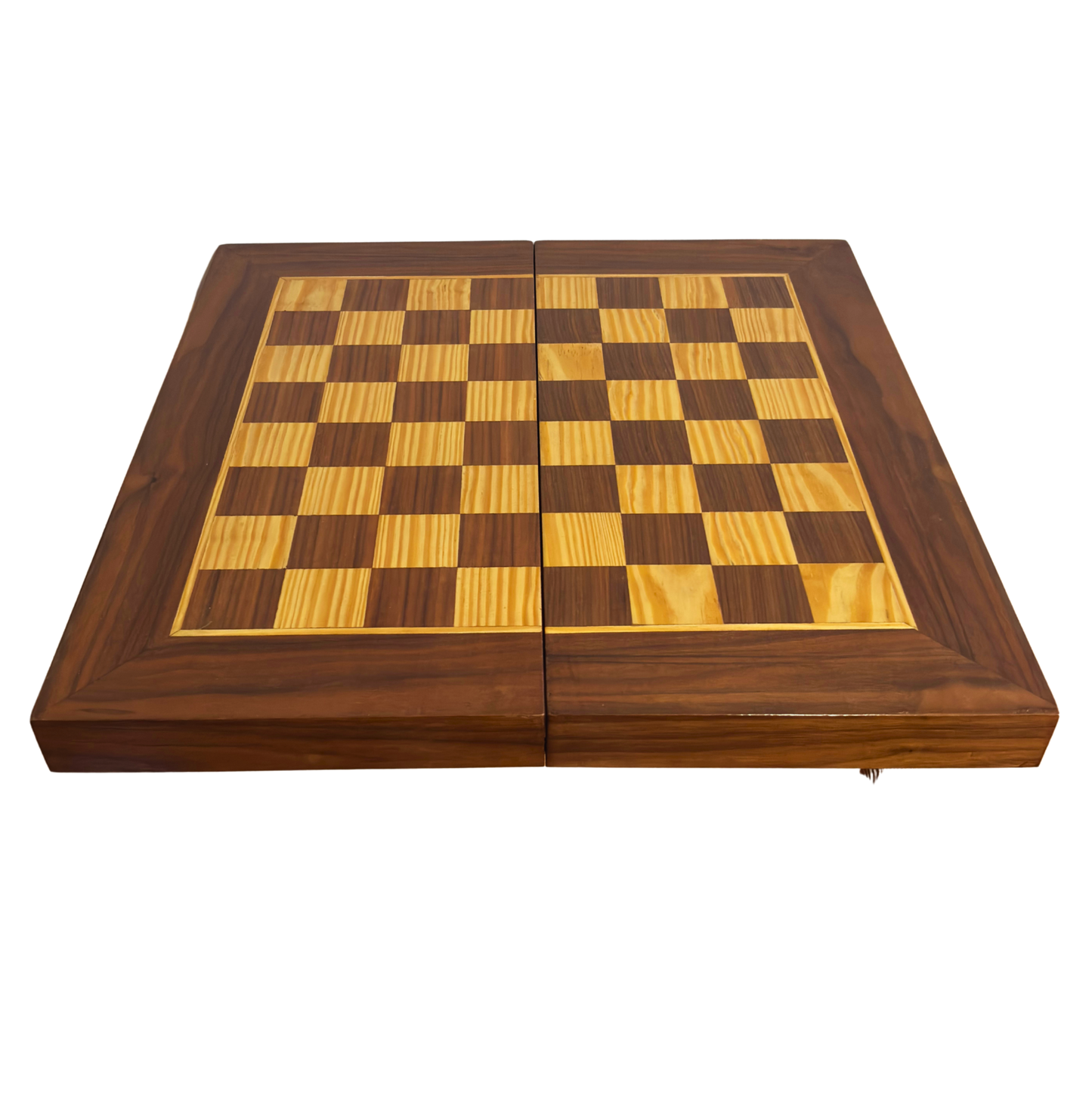 Handgemaakte Damasceense Schaak- en Backgammontafel van Gaby Al Dayeh – Klassiek Mozaïekontwerp