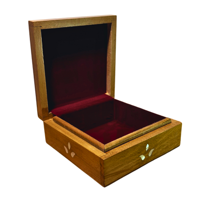 Damasceńska Szkatułka Luksusowa – Masa Perłowa & Aksamit