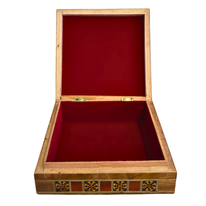 Damascene Mosaic Box – Handcrafted Art for Jewelry & Keepsakes